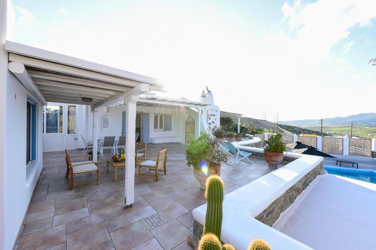 Ftelia Beach Paradise - Villa Irina'S Oasis Ftelia (Mykonos) Exterior foto
