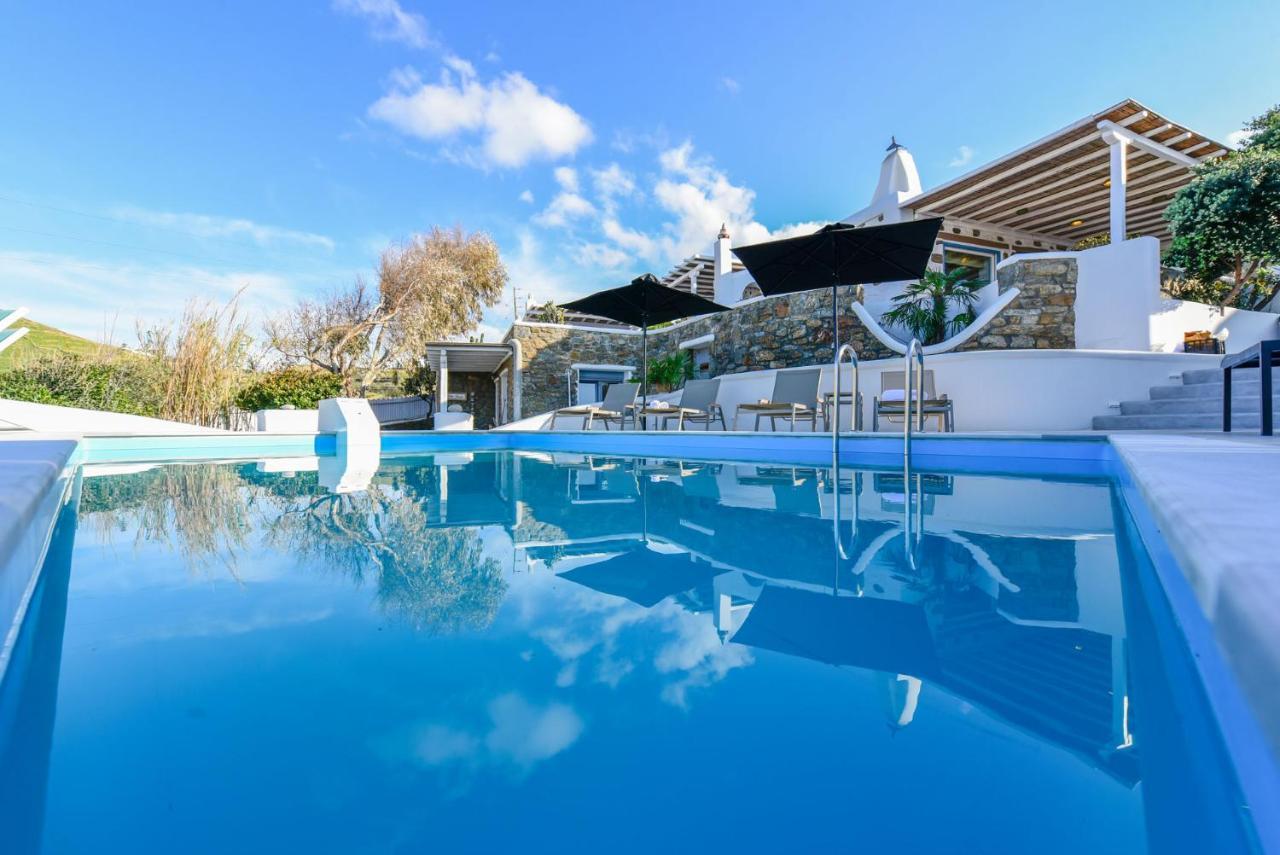 Ftelia Beach Paradise - Villa Irina'S Oasis Ftelia (Mykonos) Exterior foto