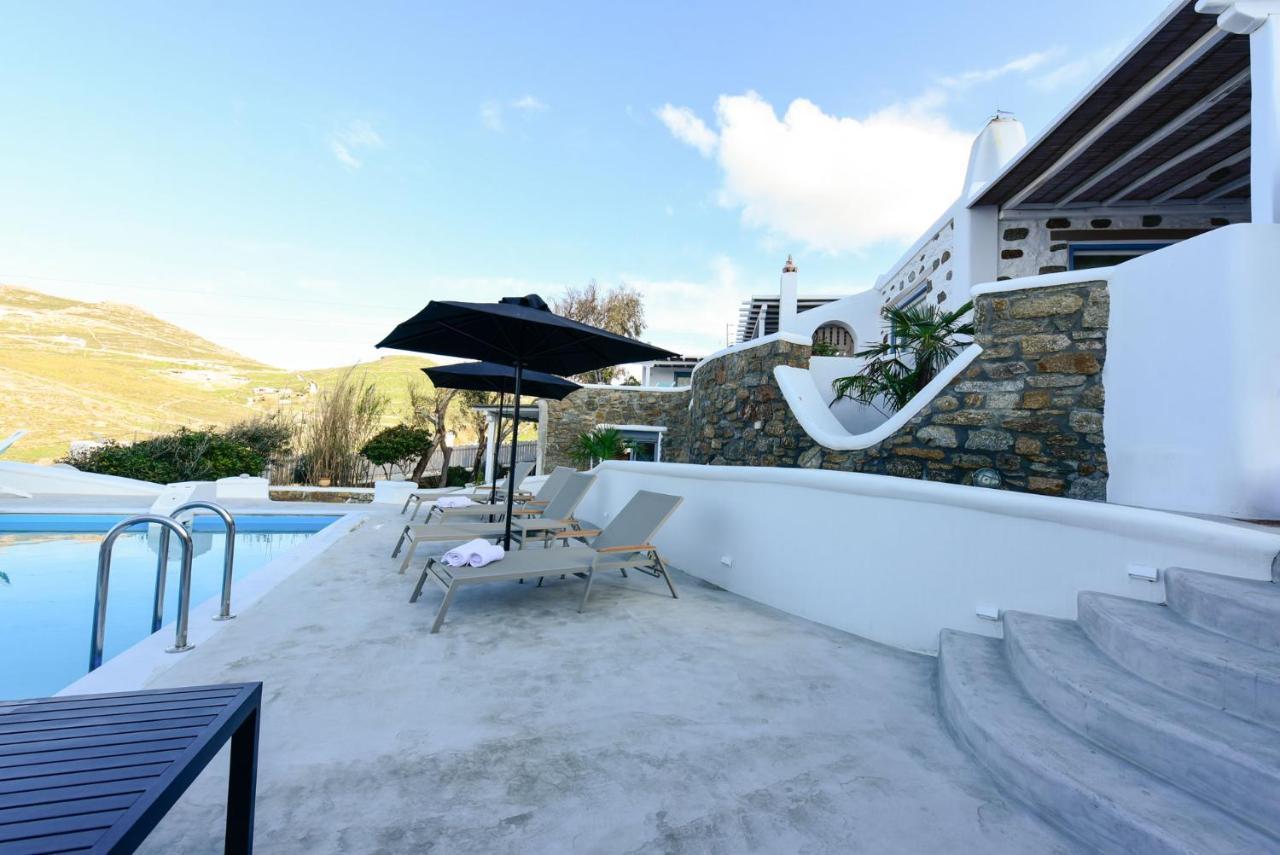 Ftelia Beach Paradise - Villa Irina'S Oasis Ftelia (Mykonos) Exterior foto