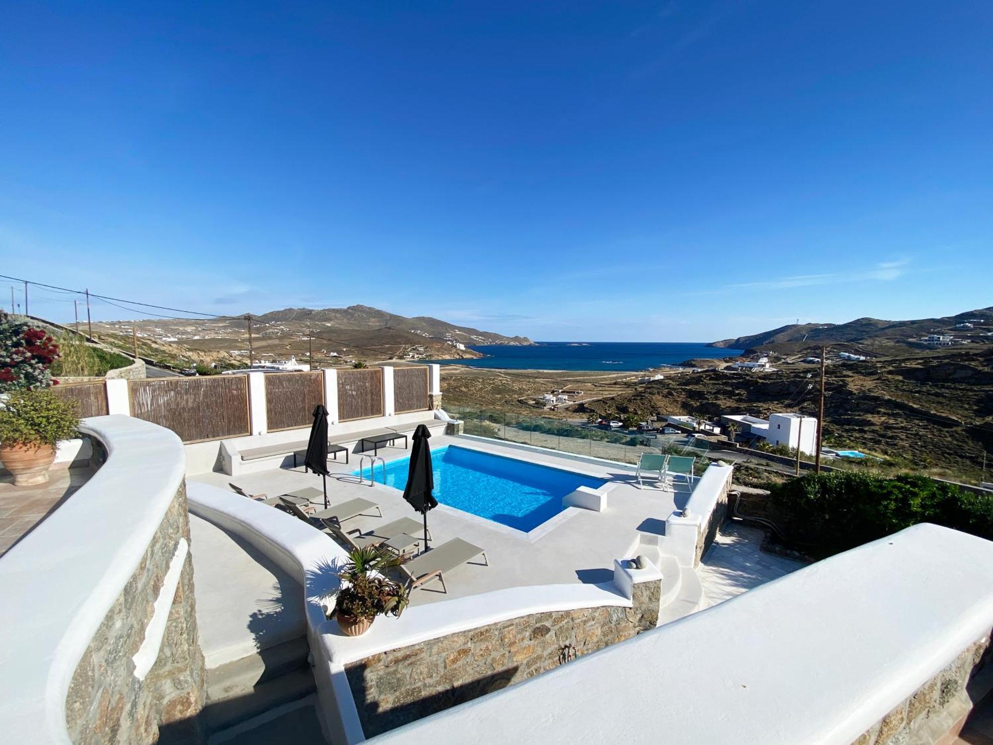 Ftelia Beach Paradise - Villa Irina'S Oasis Ftelia (Mykonos) Exterior foto