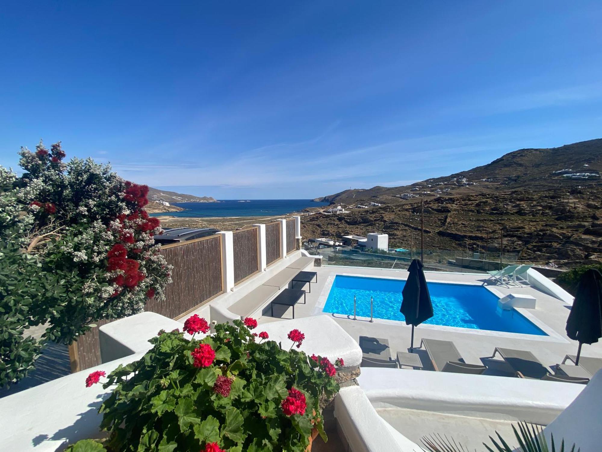Ftelia Beach Paradise - Villa Irina'S Oasis Ftelia (Mykonos) Exterior foto